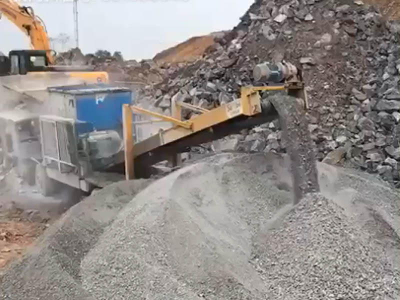 移動式建築垃圾杏吧视频APP下载生產線